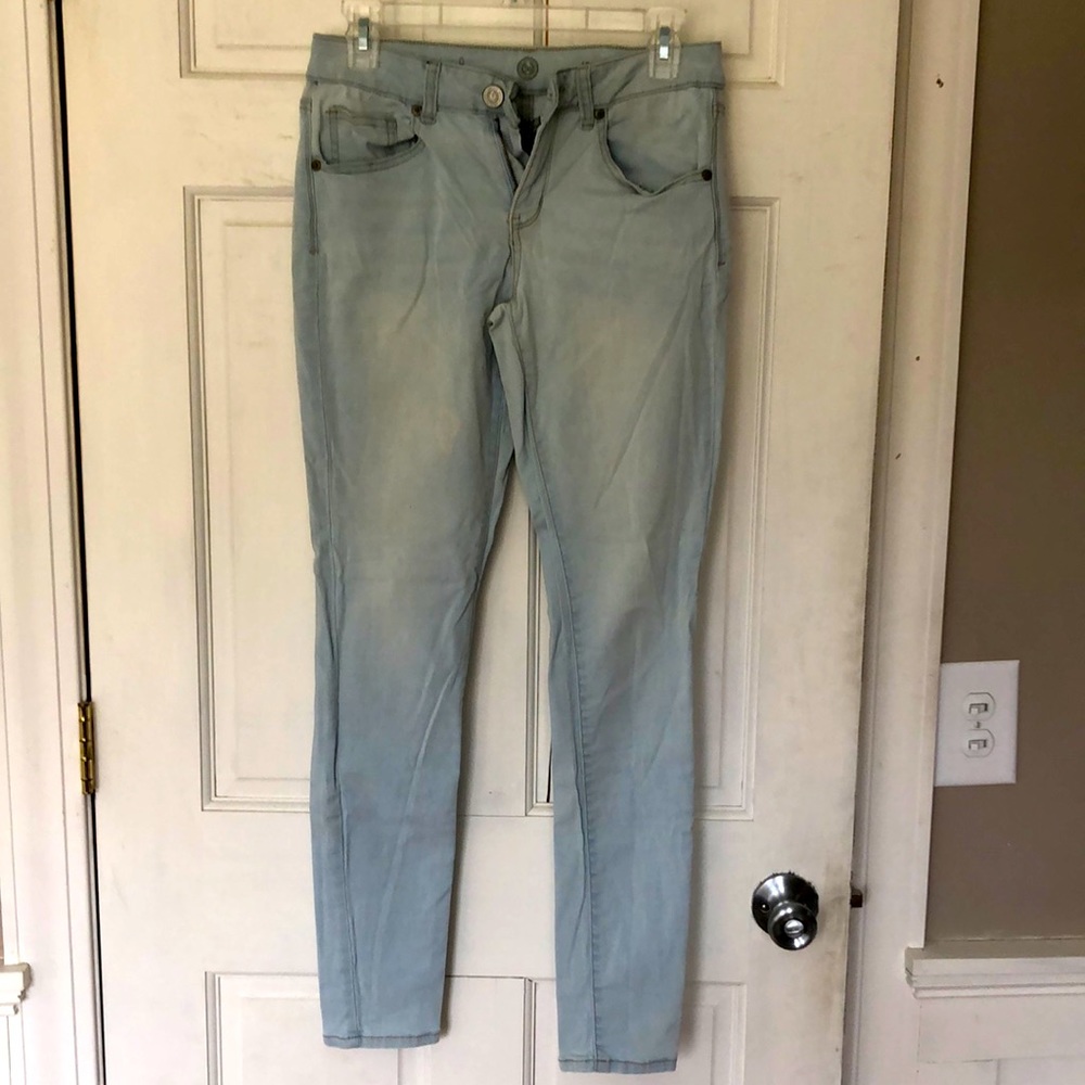Jeans, white washed